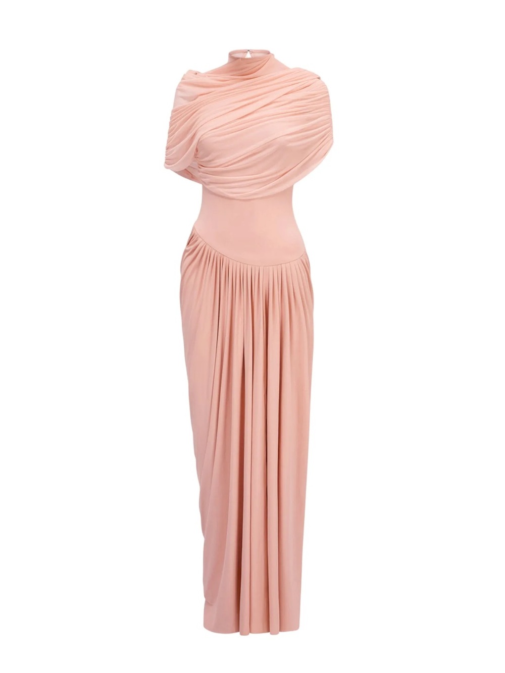 BNWT Miss Rosier Catherine Pleated Drape Gown - Size L